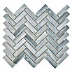 Mosaikfliese Fischgrät HB SO 32 (31,8 x 27,1 cm, Grau, Matt)