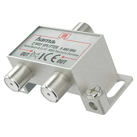 Hama  Verteiler Breitband-Kabelverteiler > 20 dB