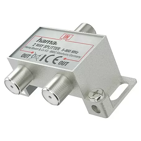 Hama  Verteiler Breitband-Kabelverteiler