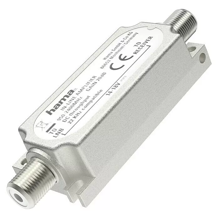 Hama Signalverstärker SAT-Inline-Verstärker 20 dB