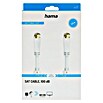 Hama Cable coaxial (1,5 m, Blanco, Medidas de blindaje: 100 dB) | BAUHAUS