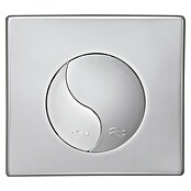 Siamp Betätigungsplatte Ying Yang (Chrom matt, 2-Mengen-Spülung)