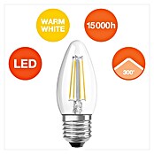 Osram Retrofit LED žarulja  (E27, Bez prigušivanja, Topla bijela, 470 lm, 4 W, Boja: Prozirno) | BAUHAUS
