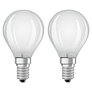 Osram Retrofit LED žarulja (E14, 4 W, P45, Mat, 2 Kom.)
