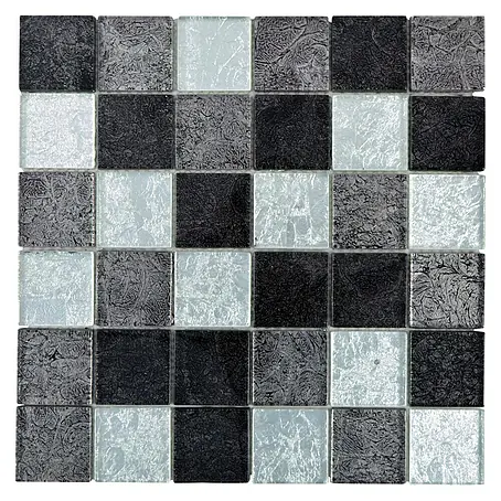 Mosaikfliese Quadrat Crystal Mix CM 4BS23