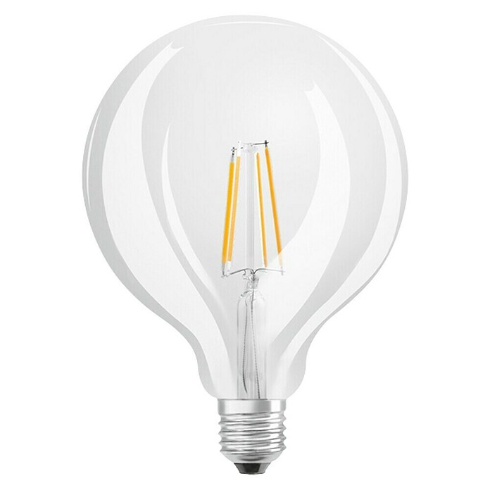 Osram LED žarulja Retrofit Classic Globe  (E27, Bez prigušivanja, Topla bijela, 470 lm, 4 W) | BAUHAUS