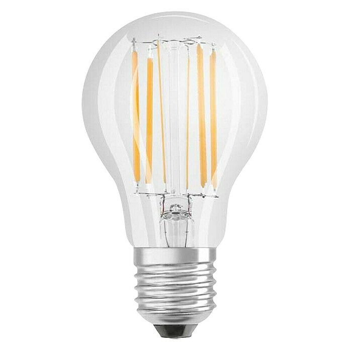 Osram Superstar LED svjetiljka (8,5 W, E27, Boja svjetla: Topla bijela, Može se prigušiti, Kruškoliko)