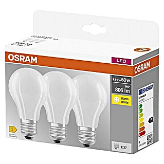 Osram Star LED žarulja (3 Kom., 7 W, E27, Topla bijela, Mat)