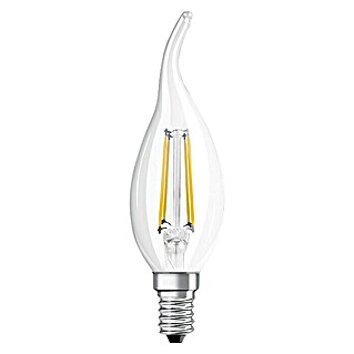Osram LED žarulja Retrofit Classic BA (4 W, E14, Topla bijela, Prozirno)