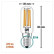 Osram Bombilla LED Special T26 (E14, No regulable, Blanco cálido, 470 lm, 4 W) | BAUHAUS
