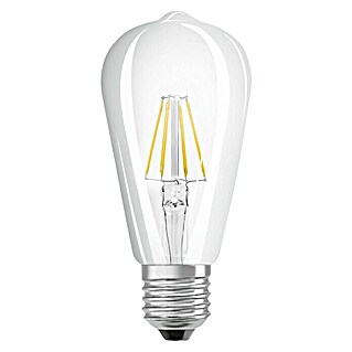 Osram LED žarulja Retrofit Classic ST (6 W, E27, Topla bijela, Prozirno)