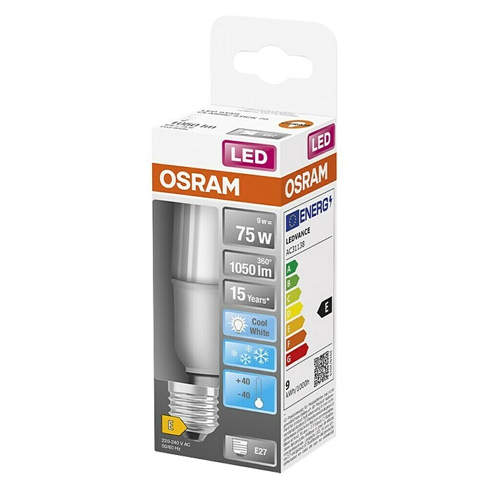Osram Star LED žarulja  (E27, Bez prigušivanja, Hladna bijela, 1.050 lm, 10 W) | BAUHAUS