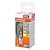 Osram LED-Leuchtmittel Retrofit Classic BW (4 W, E14, Warmweiß, Klar, Gedreht, Energieeffizienzklasse: A++)