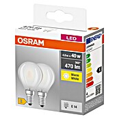 Osram Retrofit Set LED žarulja  (E14, Bez prigušivanja, Topla bijela, 470 lm, 4 W, Mat) | BAUHAUS