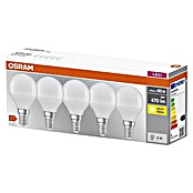 Osram LED-Lampen Set Tropfenform E14 matt (E14, Nicht Dimmbar, Warmweiß, 470 lm, 5,7 W) | BAUHAUS