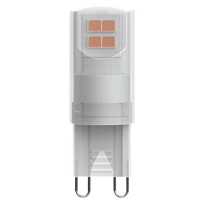 Osram LED-Lampe Pin G9 - G9, Nicht Dimmbar, Warmweiß, 180 lm, 19 W - G4 LED Lampe mit transparentem Gehäuse und Stiftsockel. Ideal für moderne Beleuchtungssysteme und energieeffiziente Lösungen.
