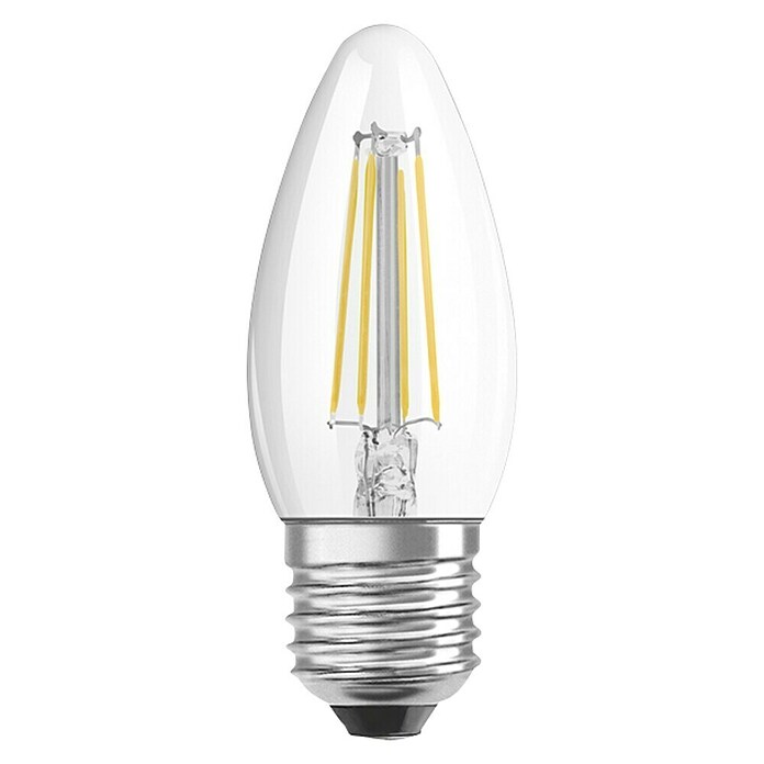 Osram Retrofit LED žarulja  (E27, Bez prigušivanja, Topla bijela, 470 lm, 4 W, Boja: Prozirno) | BAUHAUS