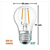 Osram Retrofit LED žarulja  (E27, Bez prigušivanja, Hladna bijela, 250 lm, 2,5 W) | BAUHAUS