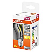 Osram Bombilla LED Retrofit Classic A (4 W, E27, A60, Blanco cálido, No regulable, Claro)