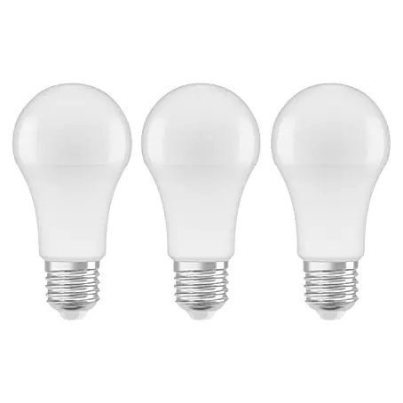 Osram  LED-Lampen Set Glühlampenform E27 matt