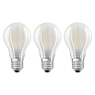 Osram LED-Lampe Glühlampenform E27 matt (E27, 11 W, 1 521 lm, Matt)