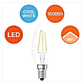 Osram Retrofit LED žarulja Classic B  (E14, Bez prigušivanja, Hladna bijela, 250 lm, 2,5 W) | BAUHAUS