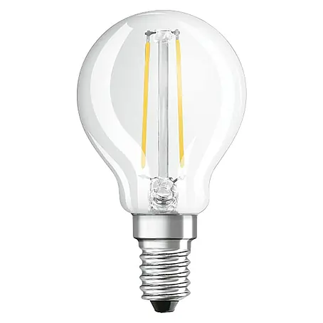 Osram  LED-Lampe Tropfenform E14 klar