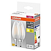 Osram Retrofit Set LED žarulja  (E14, Bez prigušivanja, Topla bijela, 470 lm, 4 W, 2 Kom.) | BAUHAUS