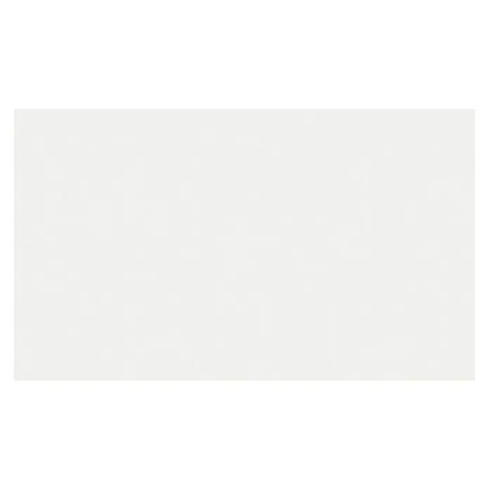 Revestimiento de pared - 30 x 60 cm, Blanco, Espesor: 8 mm, Resplandeciente, Rectificado - Una superficie blanca minimalista enmarcada por un elegante borde negro, que irradia simplicidad y claridad. Ideal para diseño.