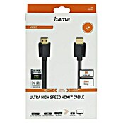 Hama HDMI-Kabel Ultra High Speed (Schwarz, 1 m, 48 Gbit/s, Vergoldete Kontakte) | BAUHAUS