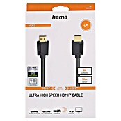 Hama HDMI-Kabel Ultra High Speed (Schwarz, 2 m, 48 Gbit/s, Vergoldete Kontakte) | BAUHAUS