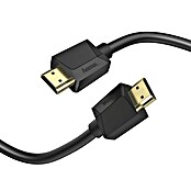 Hama HDMI-Kabel Ultra High Speed (Schwarz, 2 m, 48 Gbit/s, Vergoldete Kontakte) | BAUHAUS