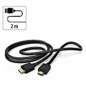 Hama HDMI-Kabel Ultra High Speed (Schwarz, 2 m, 48 Gbit/s, Vergoldete Kontakte) | BAUHAUS