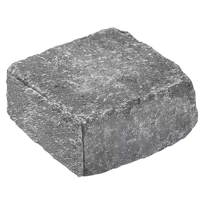 Diephaus Pflastersteinmuster Austin - Basalt - Diagonale Ansicht