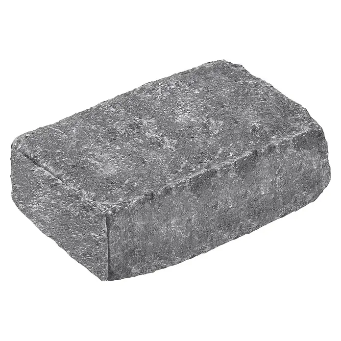 Diephaus Pflasterstein Austin - Basalt, 21 x 14 x 7 cm, Rechteckig - Grauer Pflasterstein mit rauer Textur, ideal für Außenbereiche. Robust und langlebig für Gehwege oder Terrassen.
