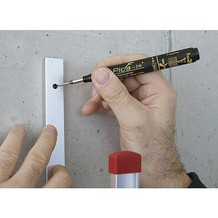 Pica Boorgatmarker 150/41 voor diepe gaten (Blauw, 1,5 mm) | BAUHAUS