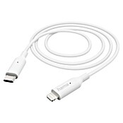 Hama USB-Kabel USB-C / Lightning (1 m, Weiß) | BAUHAUS