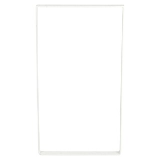 Noga za pohištvo Strong (Do x Š x V: 4 x 38,5 x 71 cm, Nosilnost izdelka: 150 kg, Jeklo, Bela)