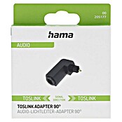 Hama ODT-Adapter Toslink-Stecker - Toslink-Kupplung (Vergoldete Kontakte, 90° abgewinkelt) | BAUHAUS