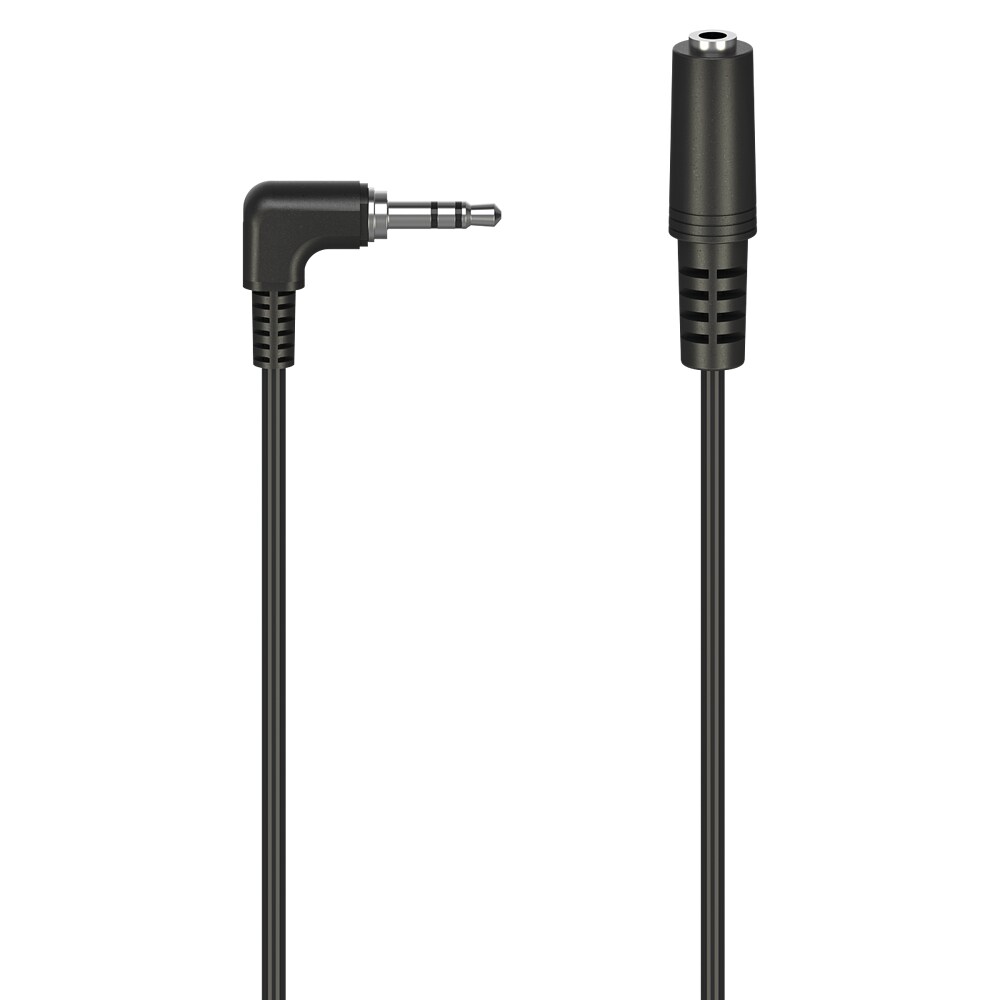 Hama Verlängerungskabel 3m – Audio-Klinke Auf Klinke, Schwarz, Für MP3-Player & Verstärker