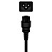 Hama Cable de alimentación trébol 