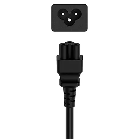 Hama  Cable de alimentación trébol