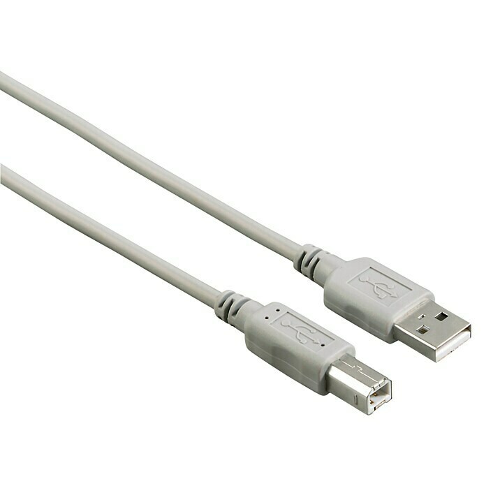 Hama Cable de conexión USB-A, USB-B (Largo: 1,5 m) | BAUHAUS