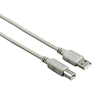 Hama Cable de conexión USB-A, USB-B (Largo: 1,5 m)