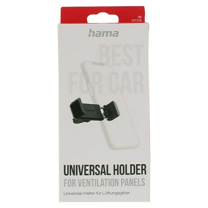 Hama Handyhalter Multi (360° drehbar, Kunststoff, Schwarz, Geeignet für:  Smartphones)