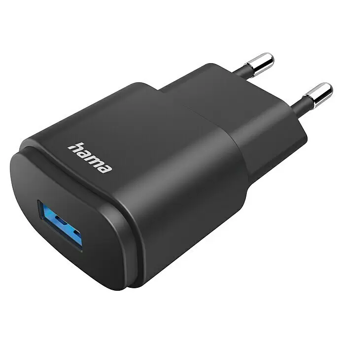 Hama USB-Ladegerät mit A-BuchseSchwarz, 6 W