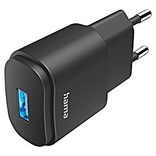 Hama USB-Ladegerät mit A-Buchse (Schwarz, 6 W)