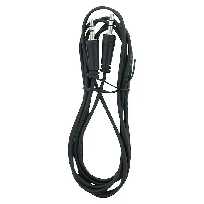 Hama Klinkenkabel 3,5-mm-Klinken-Stecker - 3,5-mm-Klinken-Stecker - Länge: 1,5 m - Schwarzes Audiokabel mit 3,5-mm-Klinkensteckern an beiden Enden für vielseitige Audioverbindungen und hochwertige Klangübertragung.