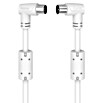 Hama Cable de conexión de antena (1,5 m, Blanco, 90 dB) | BAUHAUS