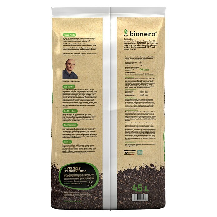 bionero Terra Preta Bio-Mulch Hege- & Pflegemulch (45 l) | BAUHAUS